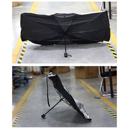 Foldable Car Windshield Sun Shade Umbrella with UV Protection