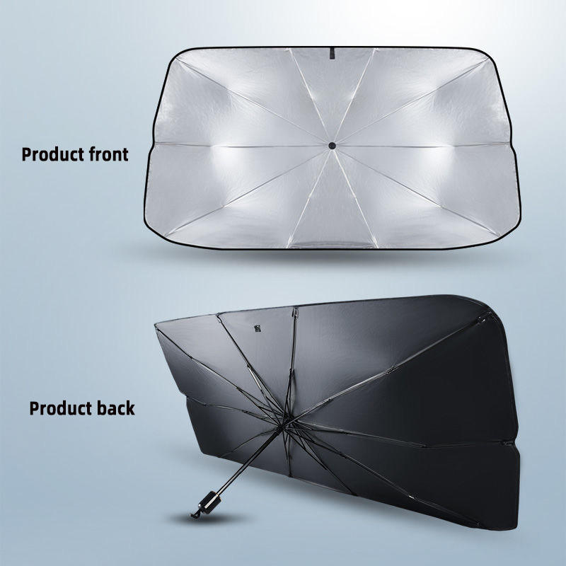 Foldable Car Windshield Sun Shade Umbrella with UV Protection