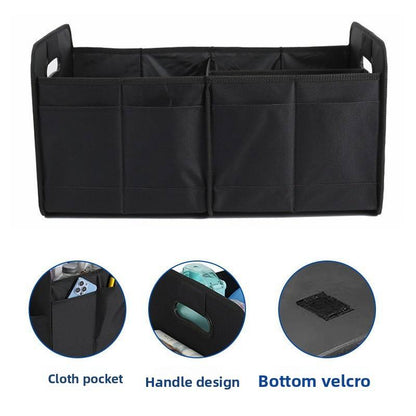 Large Foldable Oxford Car Trunk Organizer – 60 × 36 × 30 cm