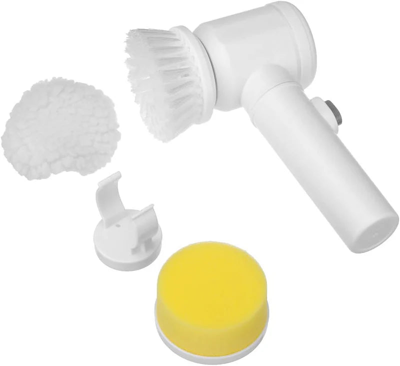 Electric cleaning brush kit